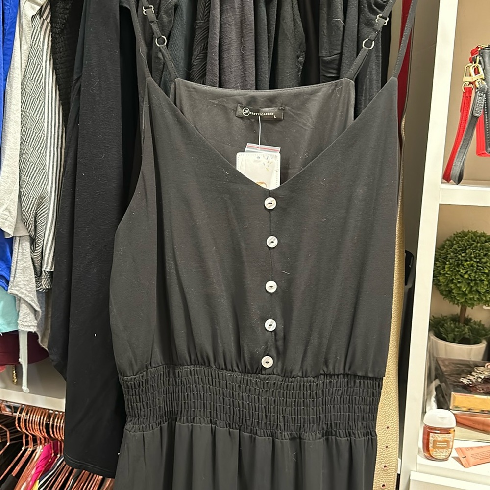 Long black dress